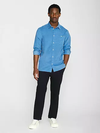 KNOWLEDGE COTTON APPAREL | Chemise coupe régulière | hellblau